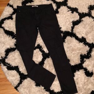 Levi’s 531 black skinny denim- long